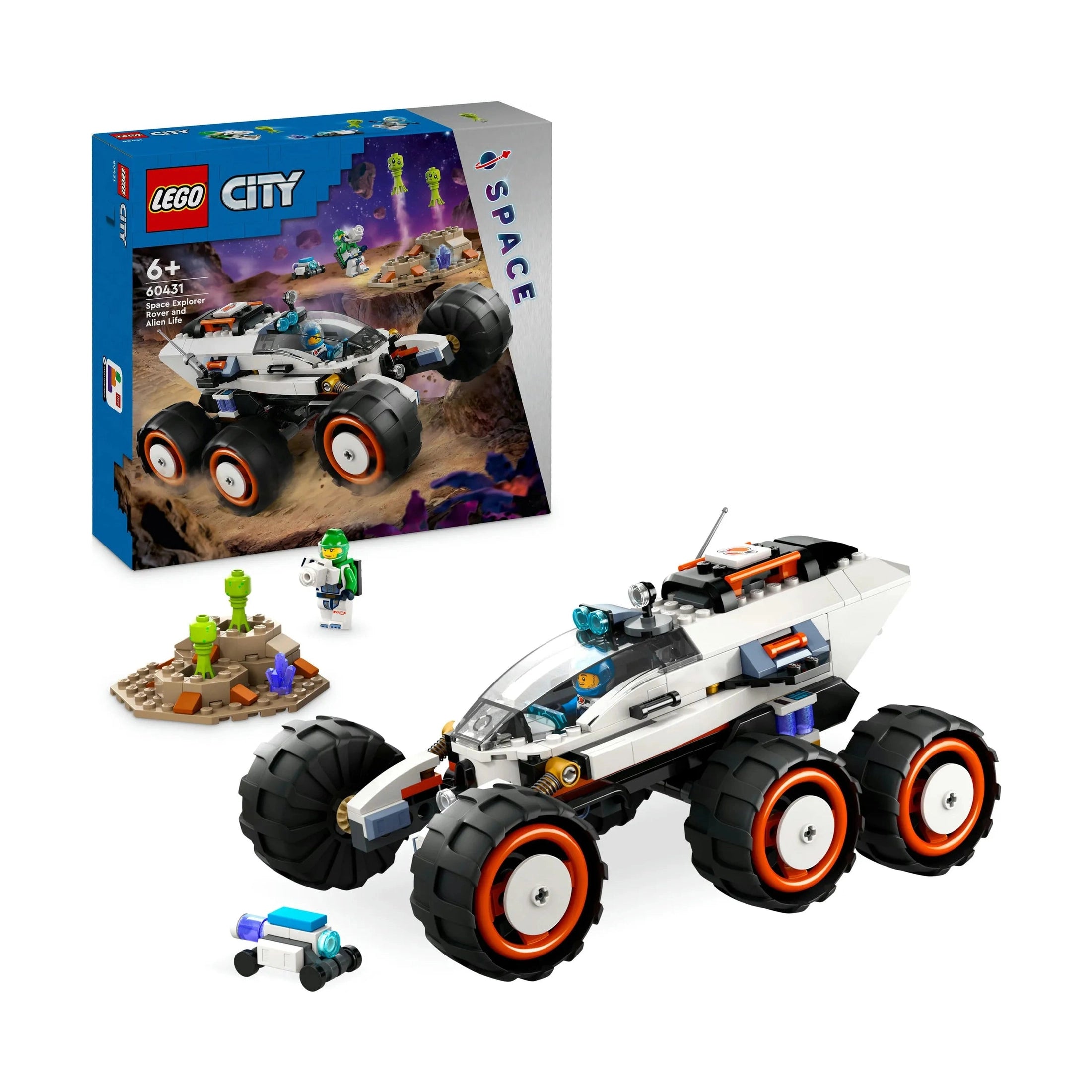 LEGO City Weltraum-Rover mit Außerirdischen (60431)