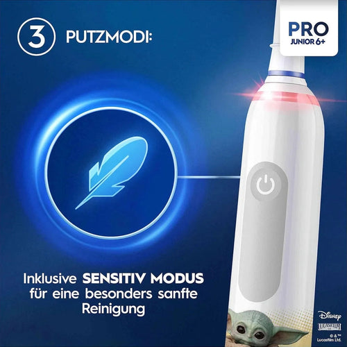 Oral-B Junior Elektrische Zahnbürste für Kinder (ab 6 Jahren)